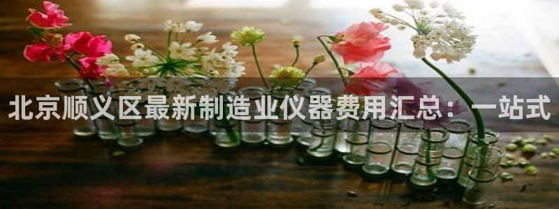 门徒娱乐平台网址是多少：北京顺义区最新制造业仪器费用汇总：一