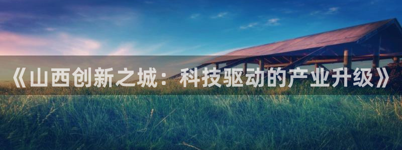 门徒娱乐场所叫什么名字：《山西创新之城：科技驱动的产业升级》