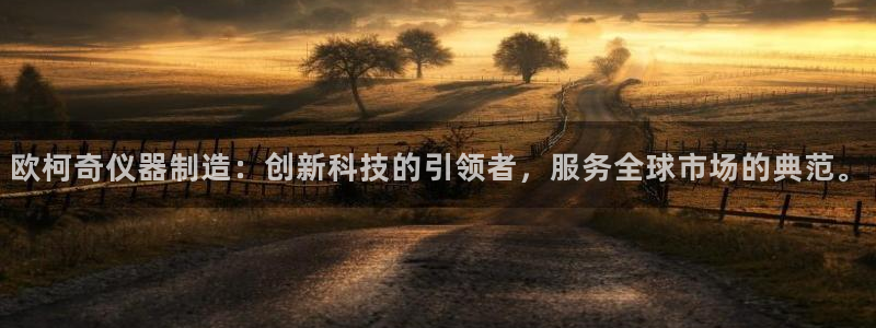门徒娱乐怎么注册微信号：欧柯奇仪器制造：创新科技的引领者，服