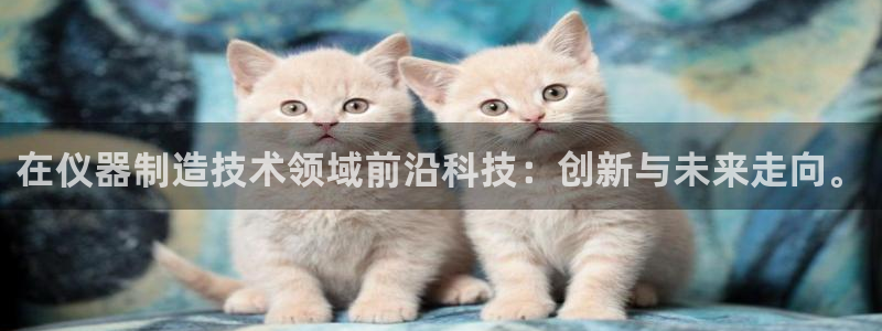门徒娱乐挂机软件叫什么：在仪器制造技术领域前沿科技：创新与未