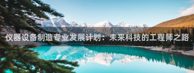 娱乐门徒txt微盘：仪器设备制造专业发展计划：未来科技的工程