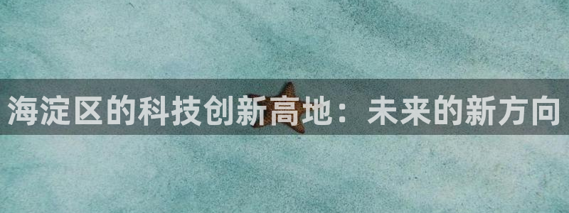 门徒娱乐是干啥的：海淀区的科技创新高地：未来的新方向