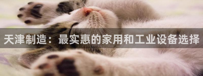 门徒娱乐官方网站地址在哪：天津制造：最实惠的家用和工业设备选