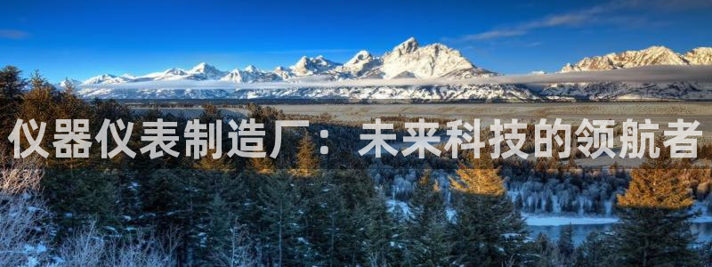 门徒娱乐线路图：仪器仪表制造厂：未来科技的领航者